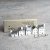 Porcelain Mini Houses Gift, Street in a Box, Boxed Thinking of You Gift, Happiness Gift, Small Porcelain Houses, Holiday gift