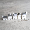 Porcelain Mini Houses Gift, Street in a Box, Boxed Thinking of You Gift, Happiness Gift, Small Porcelain Houses, Holiday gift