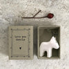 Love You Deerly matchbox gift- Handmade gift- friendship gift- Keepsake gift