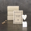 Porcelain Heart Matchbox Gift, So Proud Of You, Thinking Of You, Gifts For Friends, keepsake token