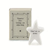East of India Matchbox Star - Thanks for being amazing, Thank you gift, token gift, teacher thank you gift, Friendship gift