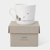 Porcelain Mug - I Bloody Love Tea, ideal gift, boxed, tea lovers, east of India, humorous mug