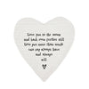 Porcelain coaster-Love you to the moon and back-Thoughtful Gifting- Keepsake Gift