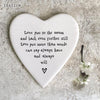 Porcelain coaster-Love you to the moon and back-Thoughtful Gifting- Keepsake Gift
