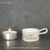Porcelain Handled Boxed Tea Light Holder, Little Sparkle, Keepsake Birthday Gift, Gift for loved ones