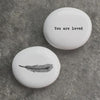 Tiny Porcelain Pebble Collection East of India Token Many designs