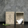 Robins Appear when loved ones are near - Memorial - Matchbox Gift - Holiday Season Gift
