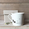 Porcelain Mug - I Bloody Love Tea, ideal gift, boxed, tea lovers, east of India, humorous mug