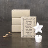 Mini Porcelain Star Ornament, Friendship Gift, Matchbox Birthday Gift, Home Gift, Valentine Day Present