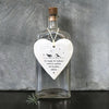 Ceramic White Friendship Heart: "Our laughs are limitless" - East of India