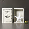 Matchbox Porcelain Starfish, Gift for wife, Gift for husband, Valentine's day gift, letterbox gift, Friendship Gift-East of India