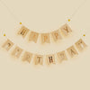 Happy Birthday banner,Happy Birthday Party Gold , Party animals banner, Gold foil Polka Dot birthday bunting, Happy Birthday bunting