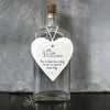 Porcelain Heart Coaster - There Are Friends That Become Family - Lockdown Gift - Gift For Friend - Birthday Present - East Of India