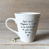 Life’s truest happiness porcelain mug gift, Best friend gift, Friendship gift, Friend Birthday gift, gift for her, East of India Mug