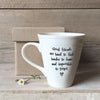Good Friends are hard to Find porcelain mug gift, Best friend gift, Friendship gift, Friend Birthday gift, gift for her, East of India Mug