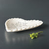 East of India Scallop Heart Dish – Those we love, Gift for wife, Valentine's Gift, Birthday Gift, Letterbox gift, memory keepsake gift