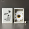 Mini Porcelain ,Dried flower matchbox-Thinking of you Friendship Gift, Matchbox Birthday Gift, Home Gift, Mother's Day Present