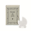 Porcelain Matchbox-Welcome to the world' New Born Baby Gift, New Baby, Sentimental Porcelain Gift-East of India