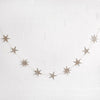 Glitter Star Wooden Garland Glittery Star Decorations, Twinkle Twinkle Little Star, Star Decorations, Birthday Deco, (2 metres)