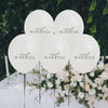 Just Married 12" Latex Balloons - Pack of 5, newly wedding balloons,