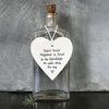 East of India Ceramic Heart Sign: Friendship Quote, Hanging Decoration, Friendship Token