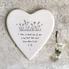Heart coaster-So much love for you- Friendship keepsake