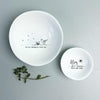 East of India Porcelain Medium Wobbly Bowl - You Are Amazing