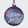 8cm Friendship Ball - Blue & Pink,Luxury Hanging Friendship Glass ball Good Luck Gift Mouth Blown Glass