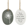 You Are My Sunshine Ceramic Tag - East of India Keepsake - Hanging gift - Friendship gift - Gift for Sister Siblings parents Gift
