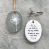 You Are My Sunshine Ceramic Tag - East of India Keepsake - Hanging gift - Friendship gift - Gift for Sister Siblings parents Gift