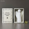 Porcelain Guardian Angel Matchbox Gift - Birthday Present - Gift For Friend - Friendship & Family Gifts Little Guardian Angel East Of India