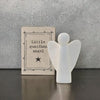Porcelain Guardian Angel Matchbox Gift - Birthday Present - Gift For Friend - Friendship & Family Gifts Little Guardian Angel East Of India